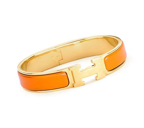 hermes armband dames oranje|hermes ladies bracelets.